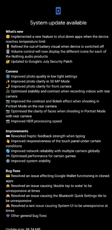 Nothing OS 2.0.2升级：手机更智能、功能更实用
