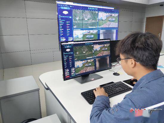 创新应用无人机自动巡检 崇左供电局护航电网迎峰度夏