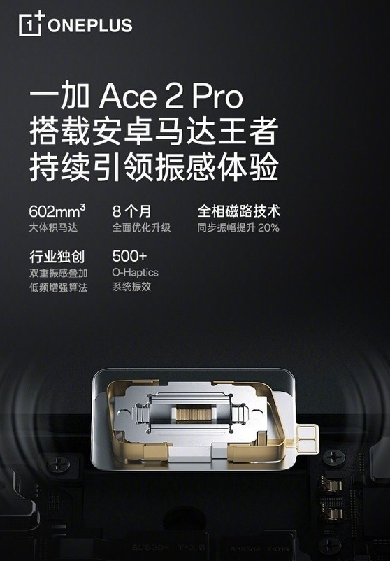全新体验，一加Ace 2 Pro引领安卓巅峰，搭载X轴线性马达带来极致振感