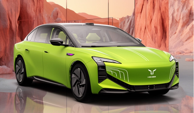 一汽红旗E001：革新外观与智能科技的电动汽车先锋