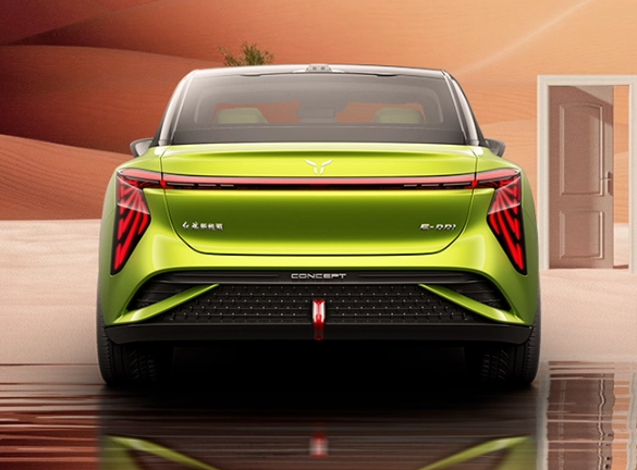 一汽红旗E001：革新外观与智能科技的电动汽车先锋