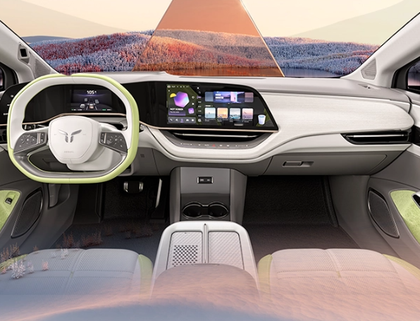 一汽红旗E001：革新外观与智能科技的电动汽车先锋