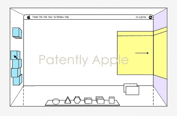 苹果获得专利，预示未来macOS将推出3D版本