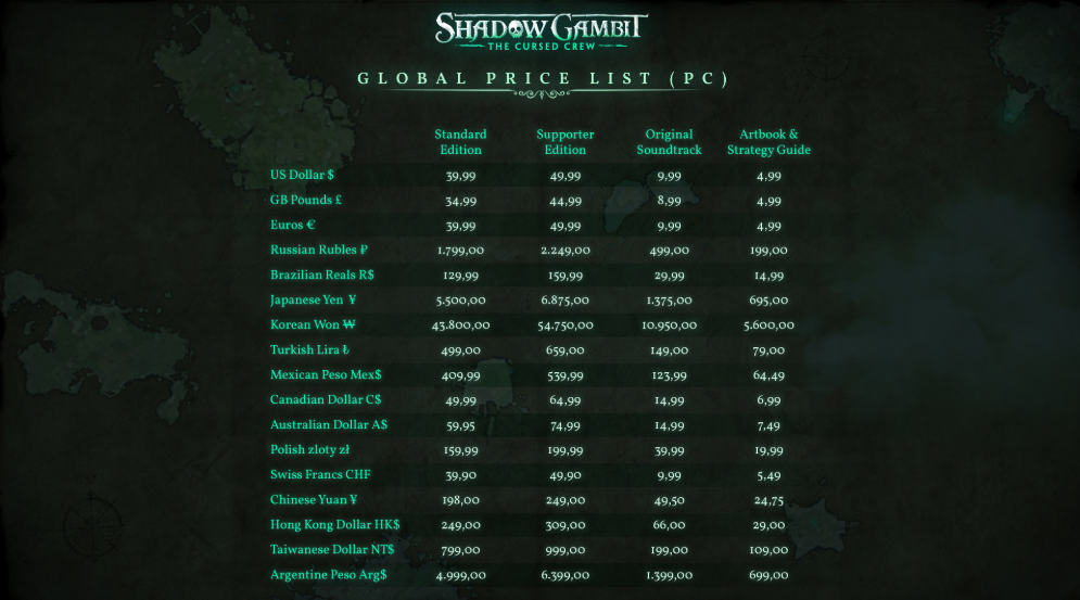 8 月 18 日发售:潜行策略游戏《影子诡局:被诅咒的海盗》Demo 现已上线 Steam