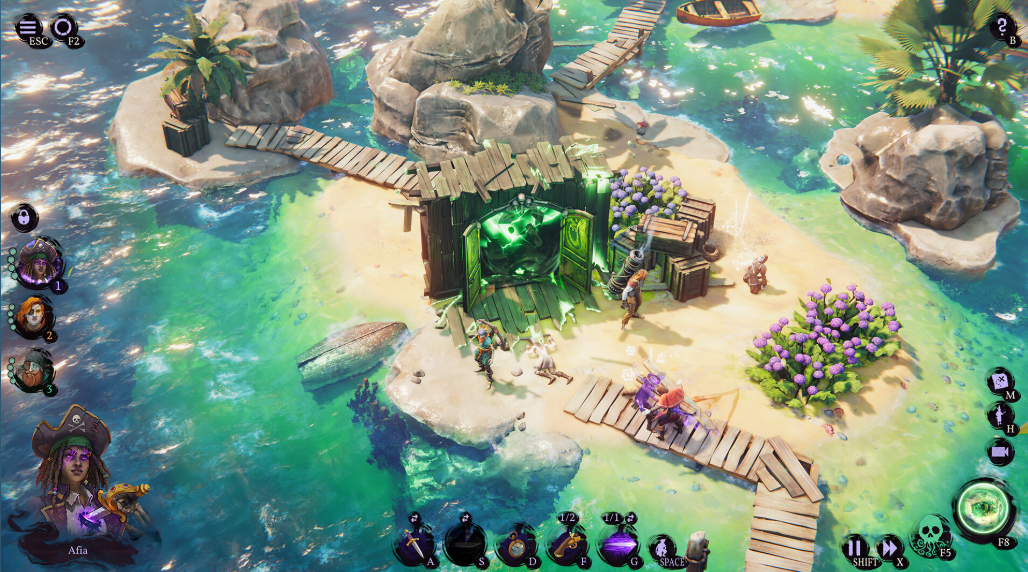 8 月 18 日发售:潜行策略游戏《影子诡局:被诅咒的海盗》Demo 现已上线 Steam