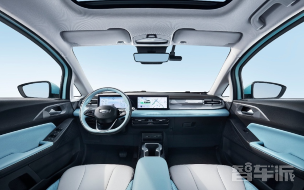 吉利几何E萤火虫：纯电小车新亮点，官图曝光展现宽敞空间与智能配置！