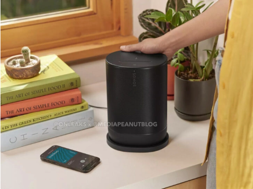全新Sonos Move音箱登场!续航时间翻倍,橄榄色配色抢先曝光