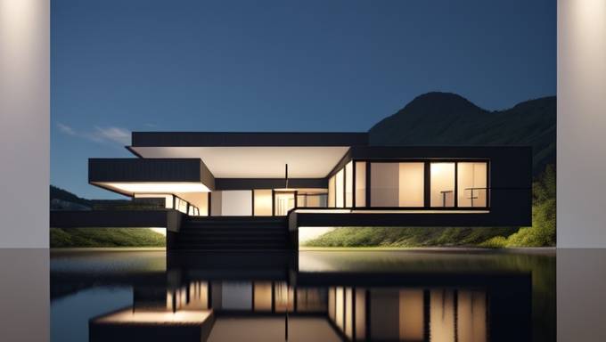 实测 AI 建筑设计软件的自动生成效果图能力