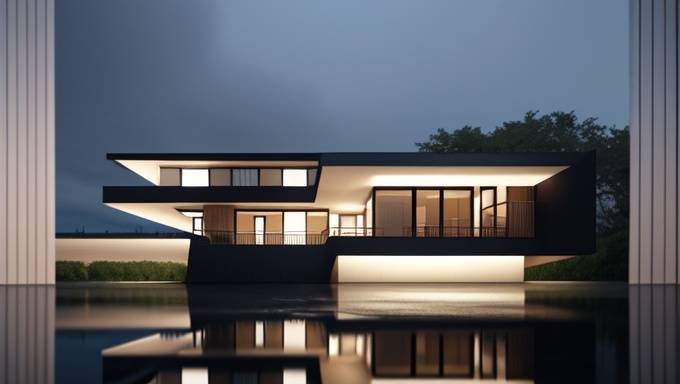 实测 AI 建筑设计软件的自动生成效果图能力