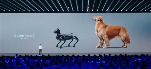小米推出了第二代四足机器人CyberDog 2，它在外观和情感上与真狗媲美，并且还能翻跟头！