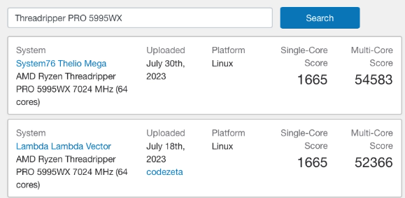 Geekbench揭秘：AMD Threadripper PRO 7995WX多核性能惊艳