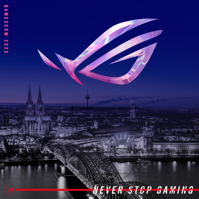 ROG GAMESCOM 新品发布会预热,明晚发布主板、显示器新品