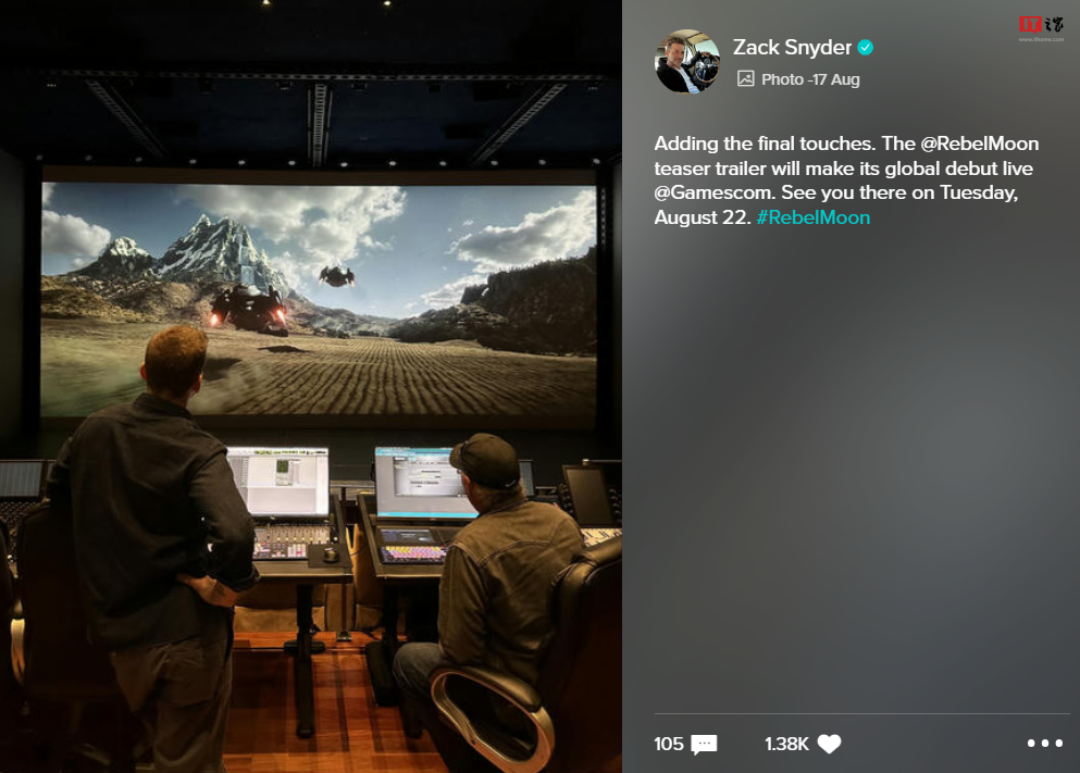 新标题：扎克・施奈德新作《月球叛军》发布首支预告片，12 月 22 日登陆 Netflix