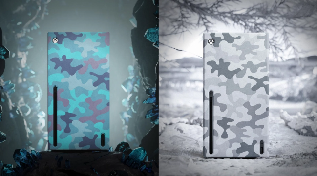 微软发布限量版Xbox Series X外壳:《星空》、矿物迷彩和北极迷彩款式揭晓