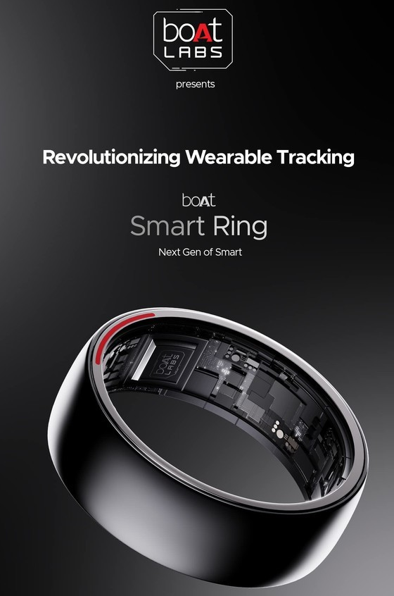boAt推出全新智能指环,时尚与健康的完美结合!