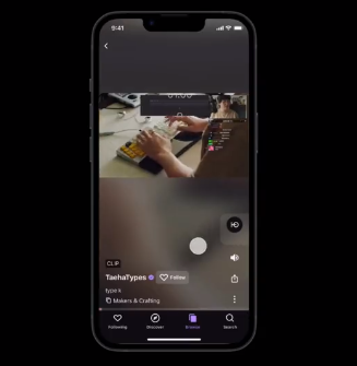 Twitch 跟风抖音,推出垂直滚动的视频流功能