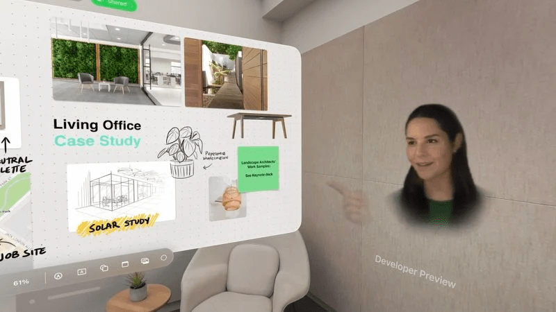 苹果发布3D版FaceTime，元宇宙究竟需要怎样的会议软件？