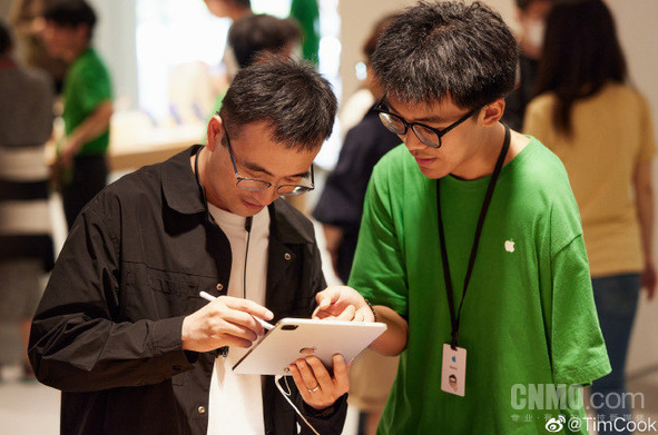 蒂姆·库克发微博感恩之情：苹果庆祝在中国市场30周年