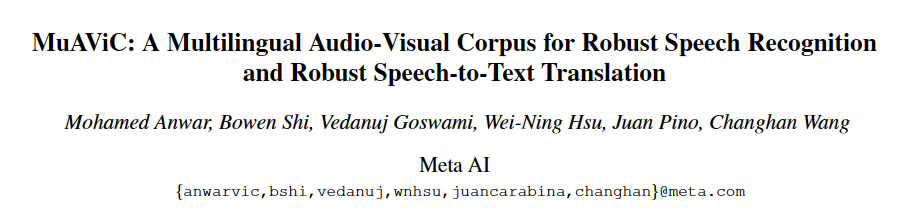 Meta开源唇语翻译系统,支持6种语言的模型识别和本地部署,适用于所有人
