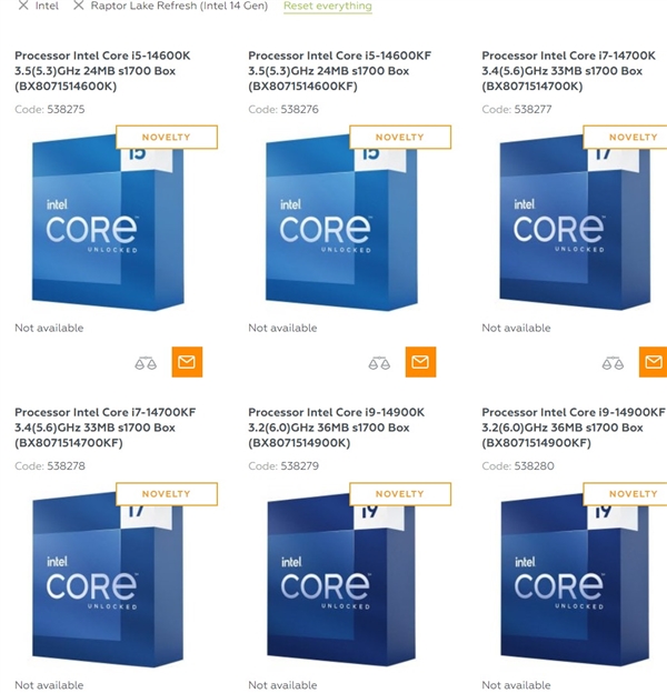 酷睿处理器性能再度突破:第14代i7-14700K多线程性能平均提升3%,高达17%