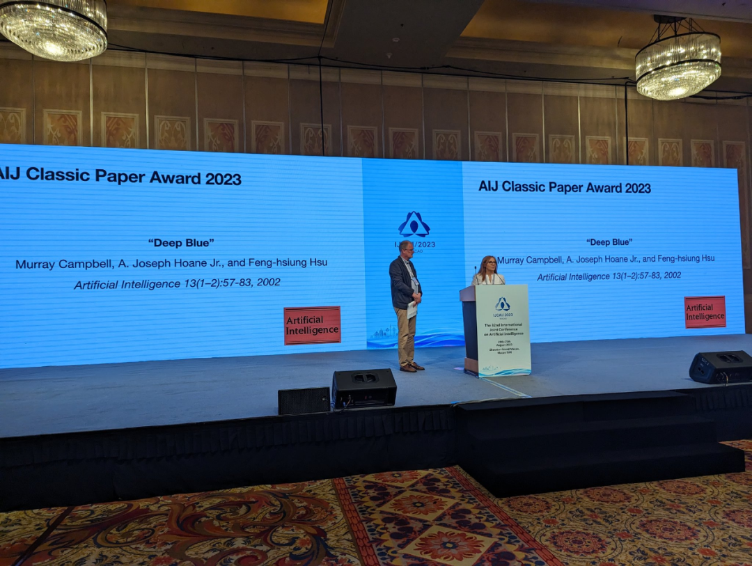 杰出论文摘得者包括DeepMind,经典之作深蓝由IBM超算创造,IJCAI2023奖项揭晓