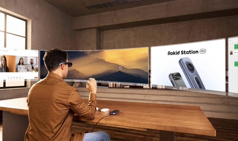 AR进入新时代!Rokid推出中国首款空间交互AR产品,适用于影音、办公和游戏等多个领域
