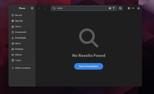 Nautilus文件管理器迎来搜索性能的升级