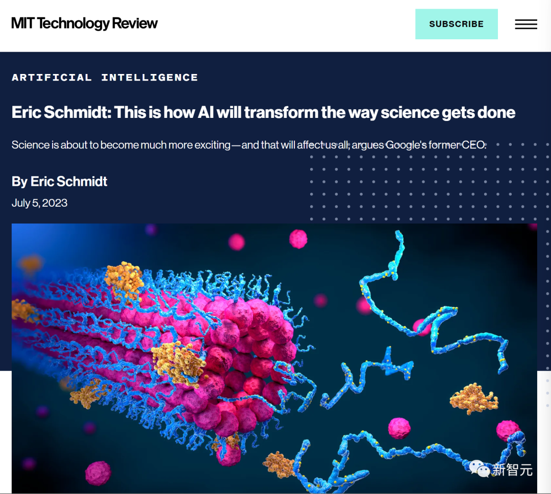 前谷歌CEO发起AI+Science登月计划，旨在实现OpenAI的目标