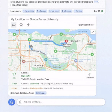 双重升级:必应聊天与移动版地图,让出行更智能更便捷
