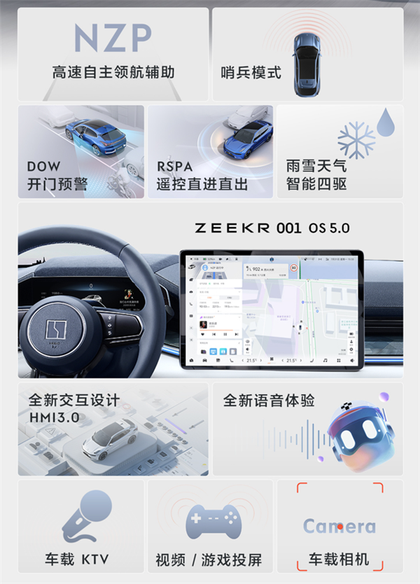 揭秘：极氪科技发布超千匹马力电动汽车"极氪001"亮相