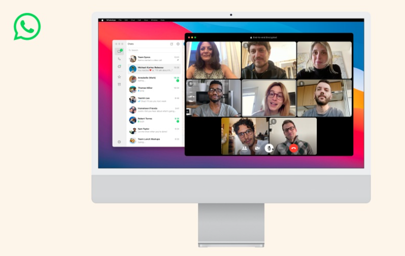 WhatsApp 推出原生 MacOS 版本，支持语音和视频通话