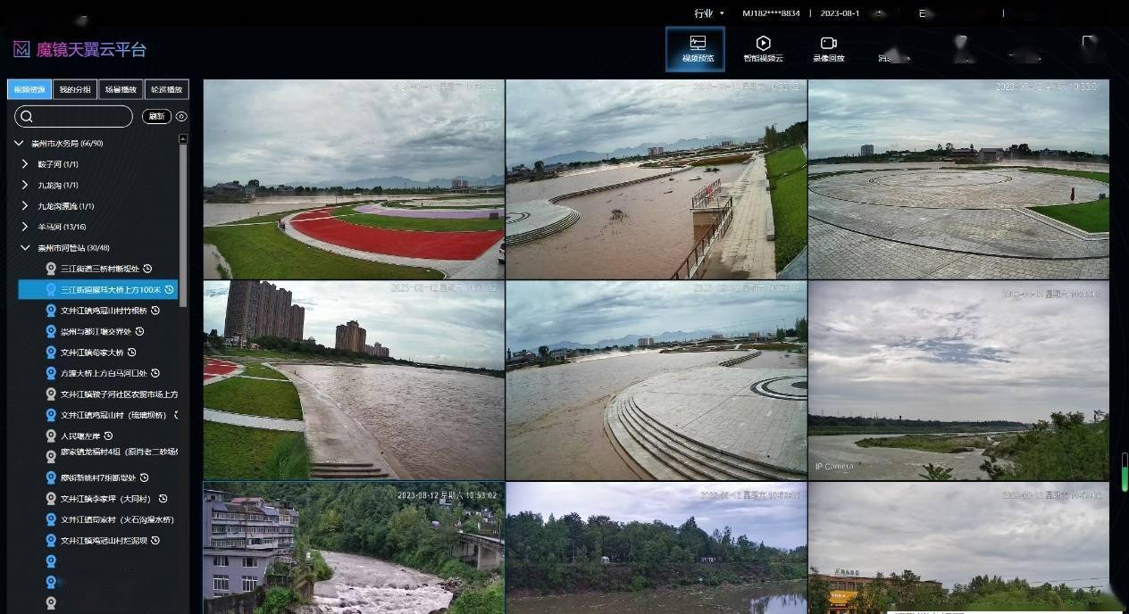 四川：AI“魔镜”助力 智能防汛“秒响应”