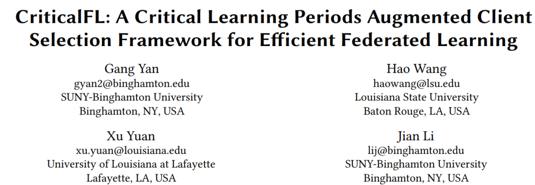 动物与人类存在的「关键学习期」,联邦学习也有