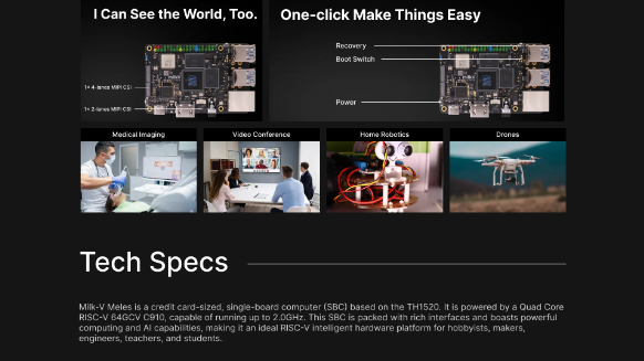 Meles单板计算机亮相：全新RISC-V架构引领潮流