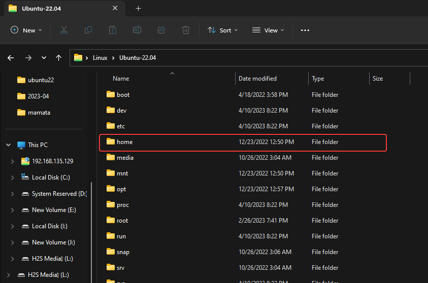 如何使用Windows GUI查找WSL主目录?