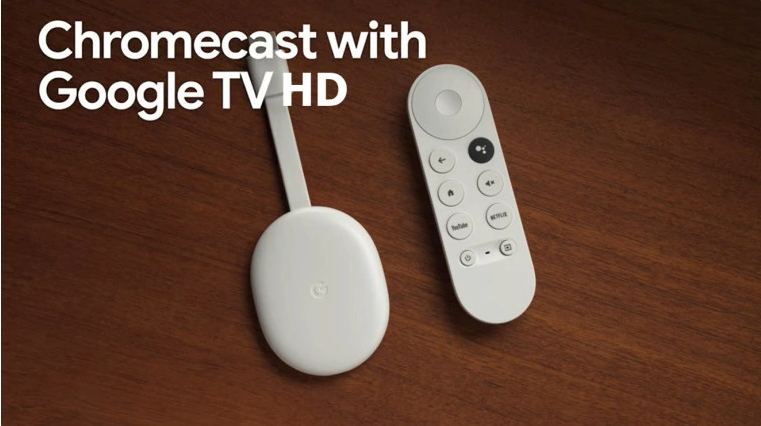 谷歌曝光全新Chromecast with Google TV设备,惊艳亮相