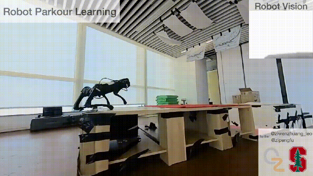 攀爬、跳跃、过窄缝，开源强化学习策略让机器狗能跑酷了