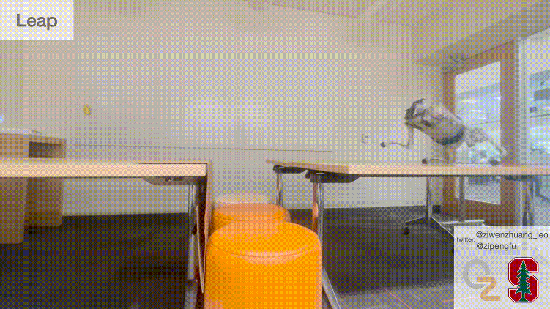 攀爬、跳跃、过窄缝，开源强化学习策略让机器狗能跑酷了