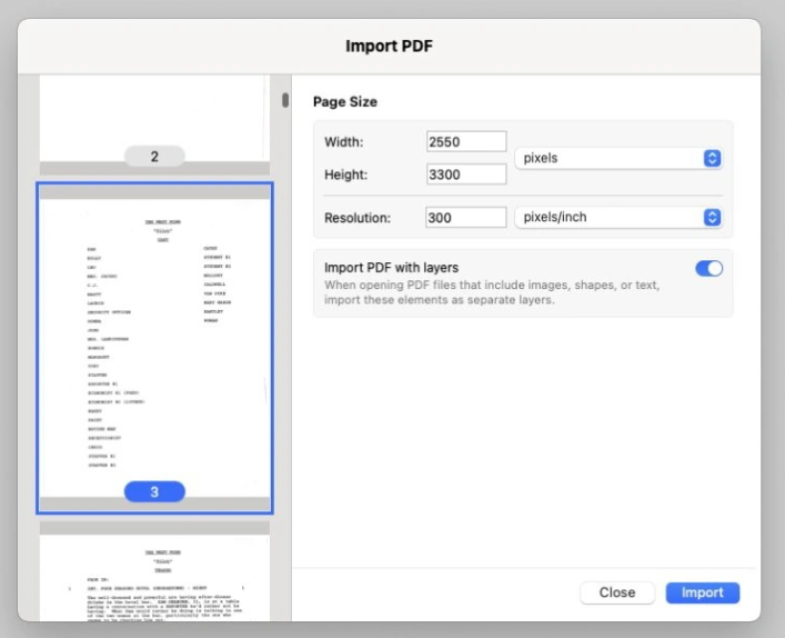 Pixelmator Pro 3.4版发布:全新升级PDF编辑功能