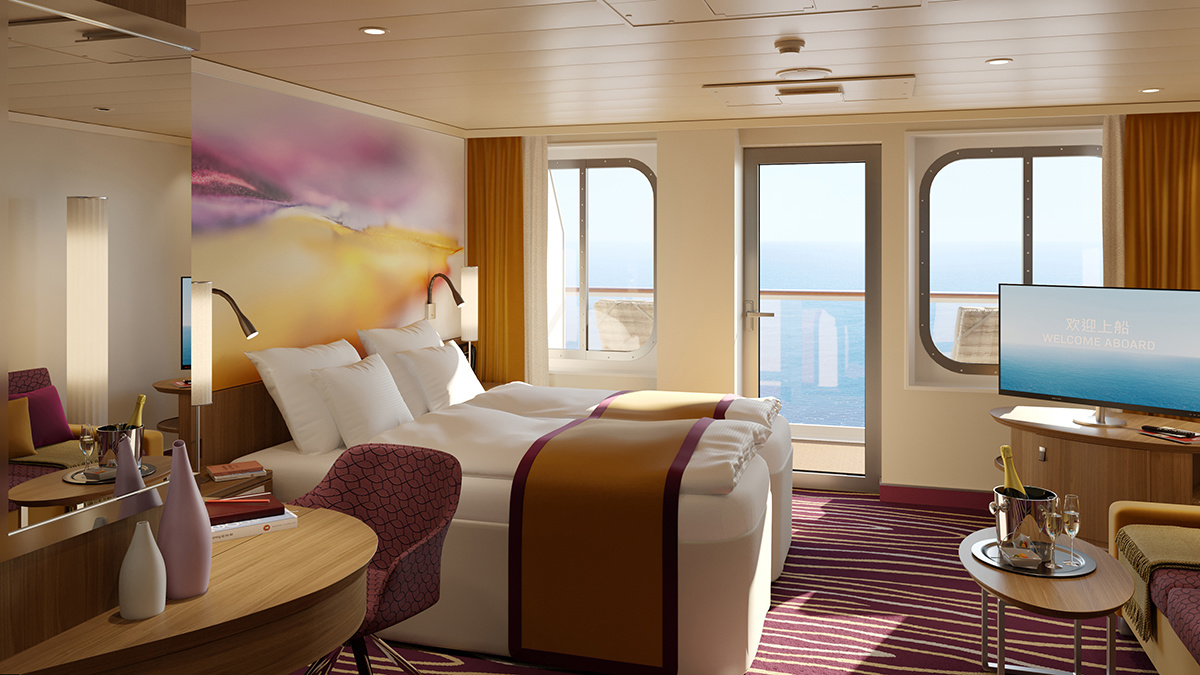 中国首艘大型国产邮轮“爱达・魔都号”成功完成第二次试航,计划年底交付