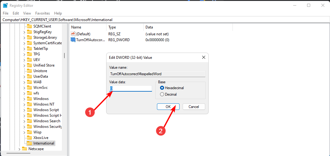 Windows 11 上如何启用或禁用自动更正拼写错误的单词功能