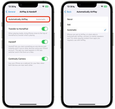 如何在iOS 17上使用自动隔空播放功能来连接扬声器