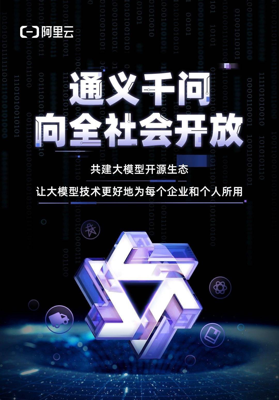 阿里云通义千问AI大模型向全社会开放