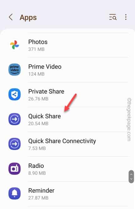 快速共享功能在三星手机上不起作用 – 修复