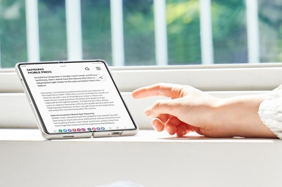 再创新高:三星Galaxy Z Fold5带来更加沉浸的大屏体验