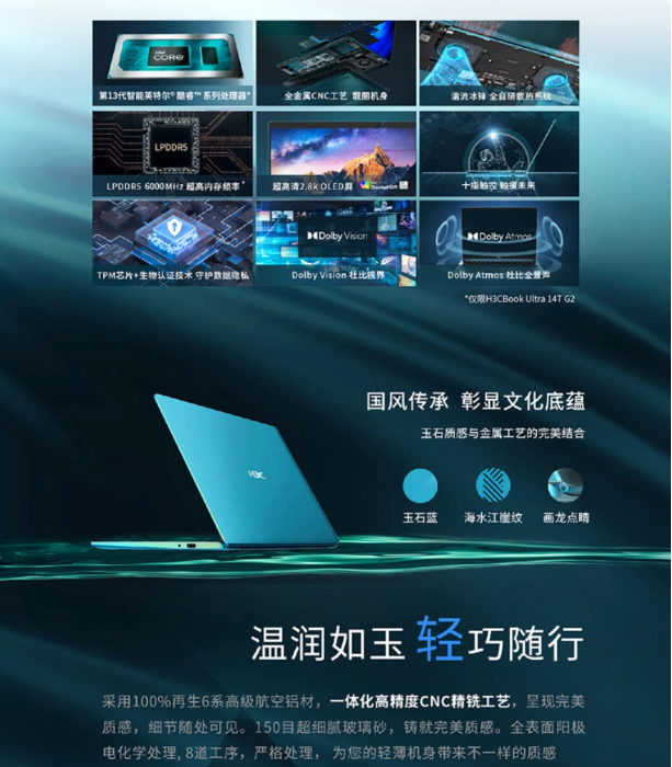 H3CBook Ultra 14T G2笔记本发布：升级硬件，性能再升级