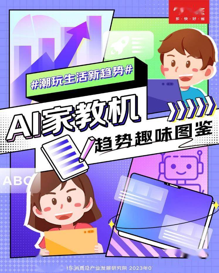 京东《AI家教机趋势趣味图鉴》：具备AI功能的家教机成交额同比增128%