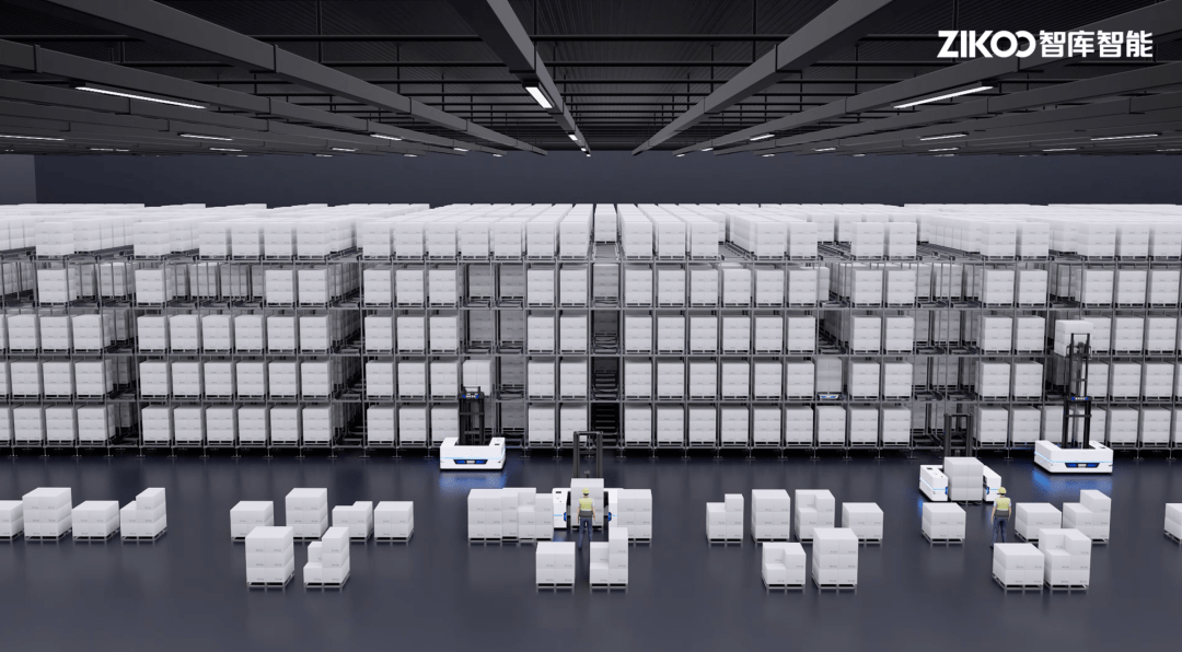 智库智能U-bot全向堆高机器人闪耀工博会舞台！