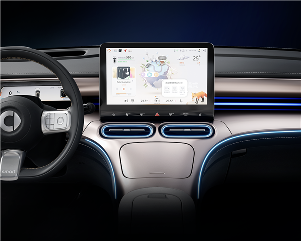 全新升级的2024款smart精灵#1:可爱外观魅力依旧