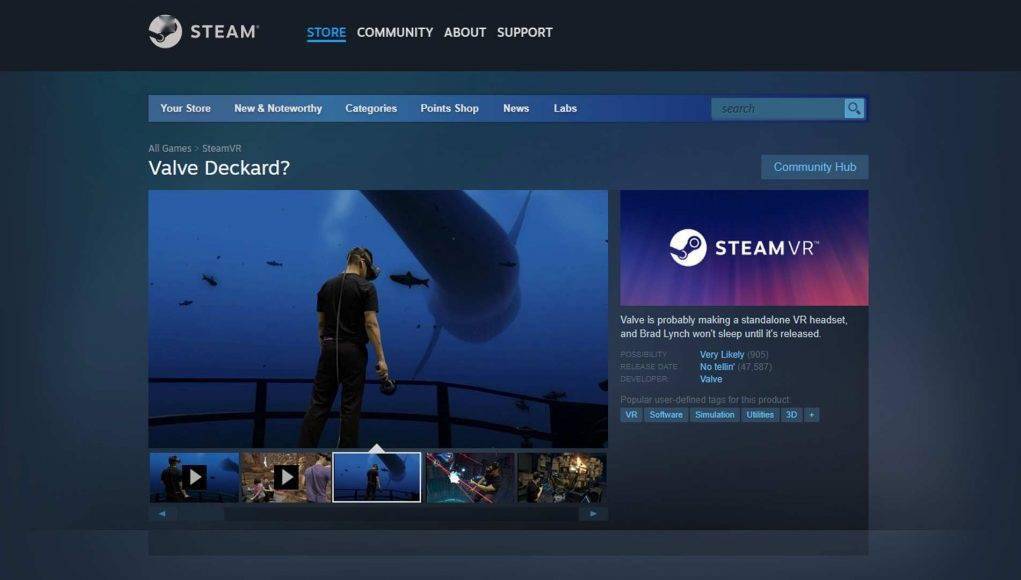 Valve 秘密研发独立 VR 头显,Steam 更新揭示玄机